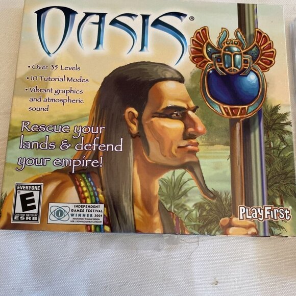 Pc Game OASIS Over 35 Levels‎ 10 Tutorials Modes Software Playfirst Puzzle Game - Picture 7 of 11